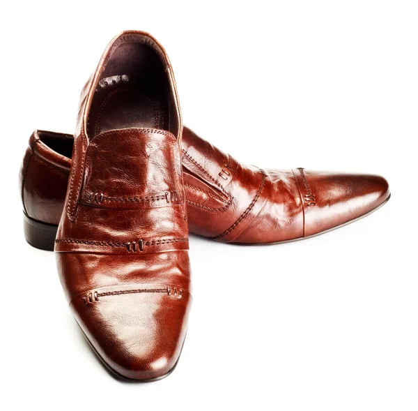 Sapatos castanhos — Fotografia de Stock