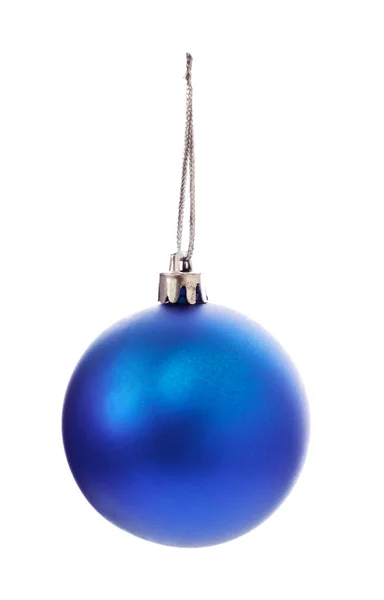 Blue Christmas Ball — Stock Photo, Image