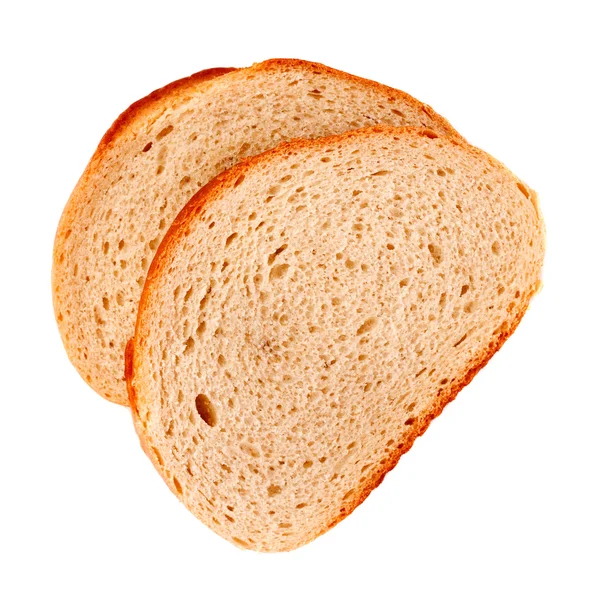 White Bread Slices — Stock Photo, Image