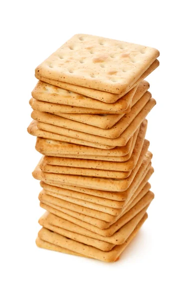 Salty Crackers — Stock Photo, Image