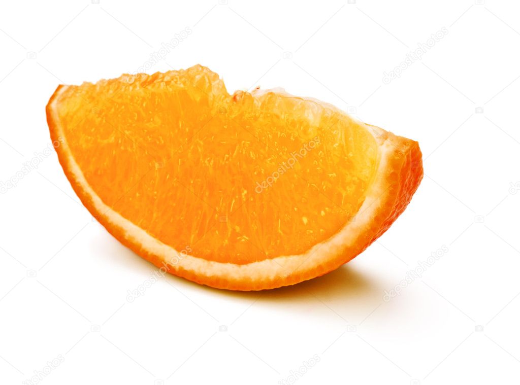 Fresh Orange Slice — Stock Photo © mr_Brightside 4994875