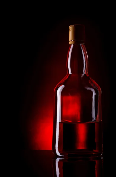 Бутылка виски — стоковое фото
