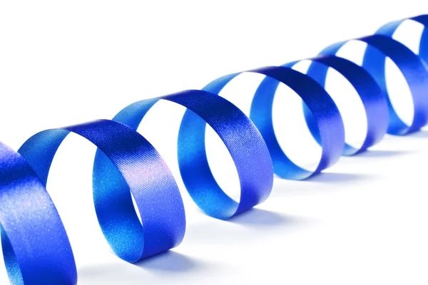 Blue ribbon serpentynach — Zdjęcie stockowe