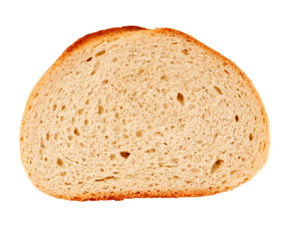Sneetje wit brood — Stockfoto
