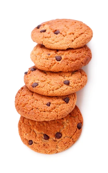Single Chocolate Chip Cookies — Stock Photo, Image