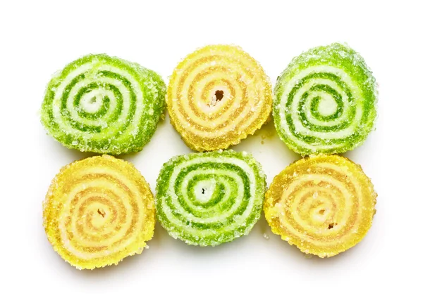 Gélatine en spirale Bonbons — Photo
