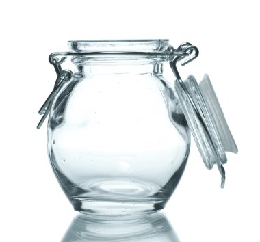 Glass Jar for Spice clipart