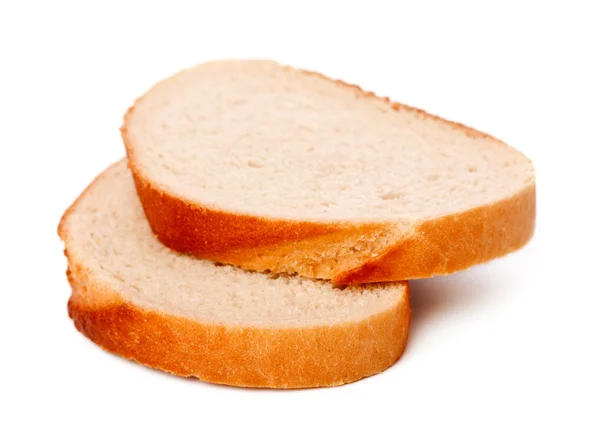 Beyaz ekmek dilimleri — Stok fotoğraf