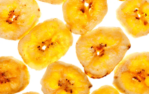 Сушені банан фону — стокове фото