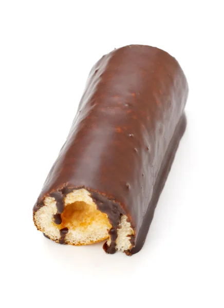 Çikolata Bisküvi rulo — Stok fotoğraf