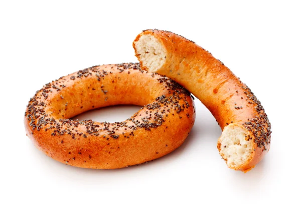 Bagels With Poppy Seeds — Stock Photo, Image