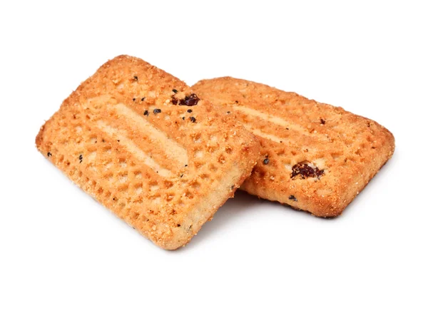 Shortbreads Cookies com passas — Fotografia de Stock