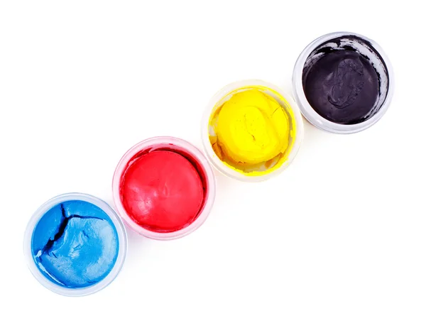 Plechovky od barev — Stock fotografie