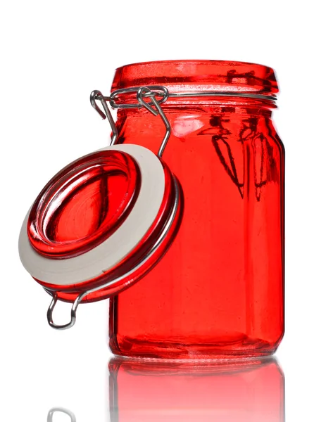 Glass Jar for Spice — Stock Photo, Image