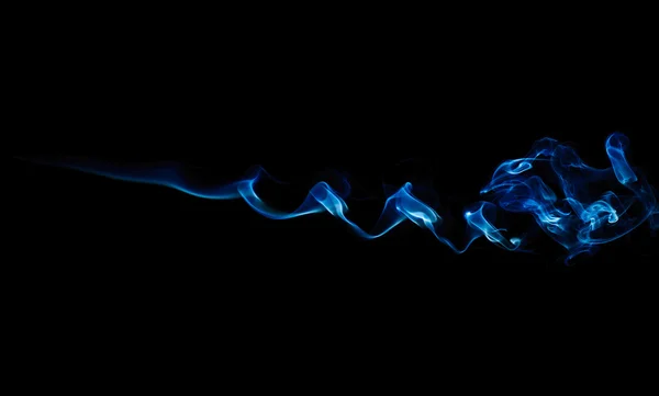 Kék füst a fekete — Stock Fotó
