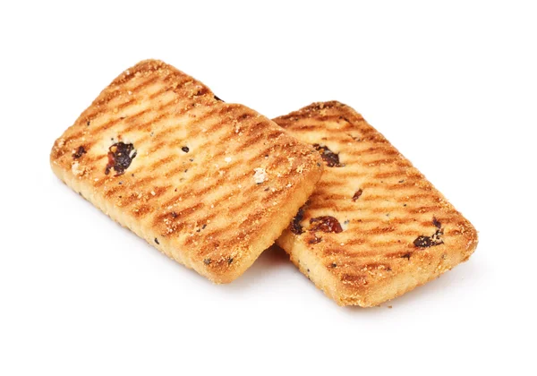 Galletas de panes cortos con pasas —  Fotos de Stock