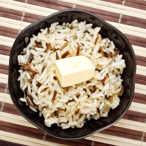 Bowl Of Cooked Rice — Stock Photo, Image