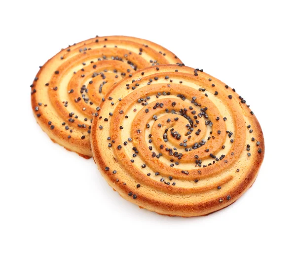 Пісочне печиво з маком — стокове фото