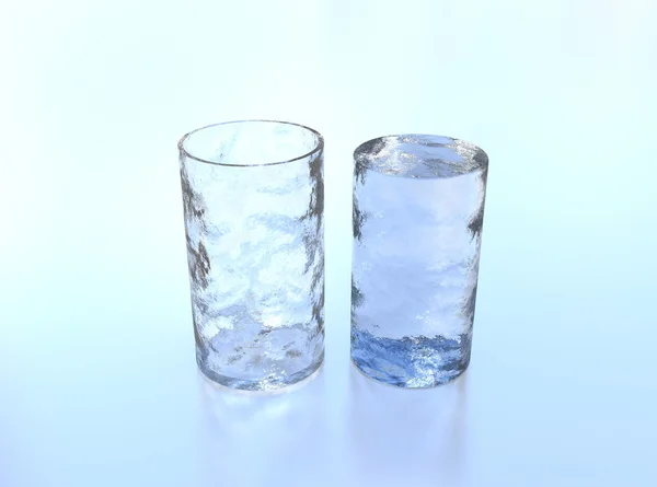 Ice glass — Stock Photo, Image