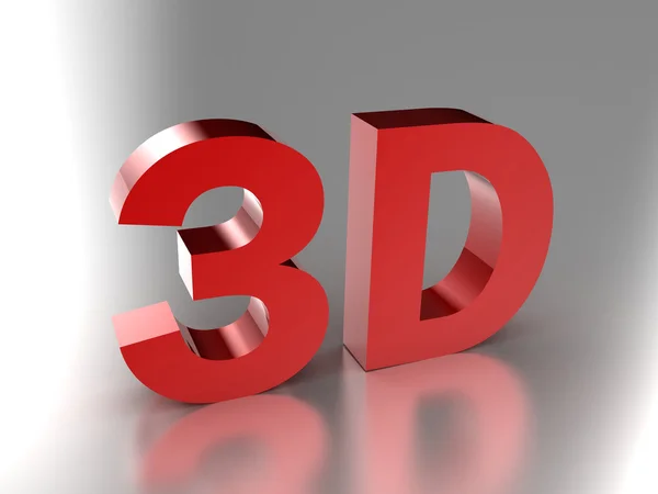 Imagem 3D — Fotografia de Stock