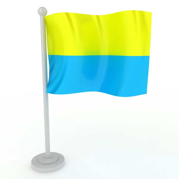 우크라이나의 국기 — 스톡 사진