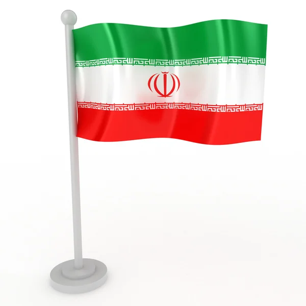 Bandera de Iran —  Fotos de Stock