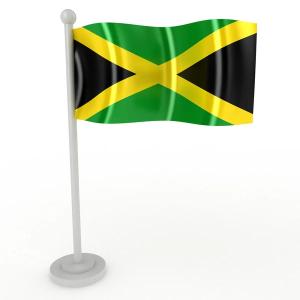 Jamaicas flagg — Stockfoto