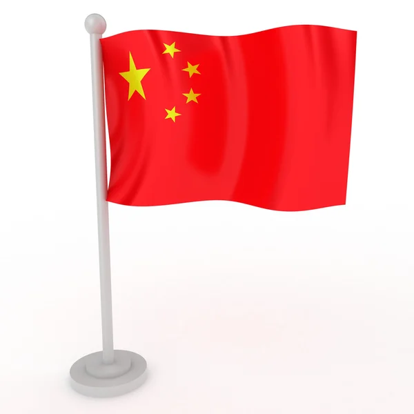 Kína zászlaja — Stock Fotó