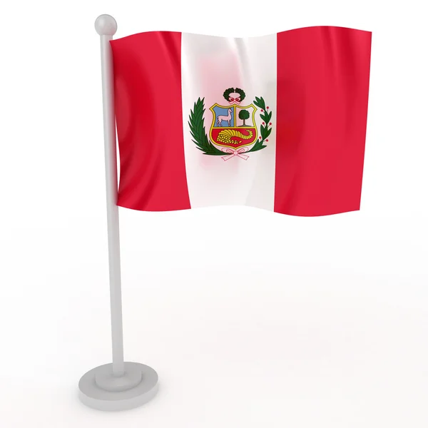 Flag of Peru — Stock Photo, Image