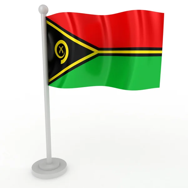 Flag of Vanuatu — Stock Photo, Image