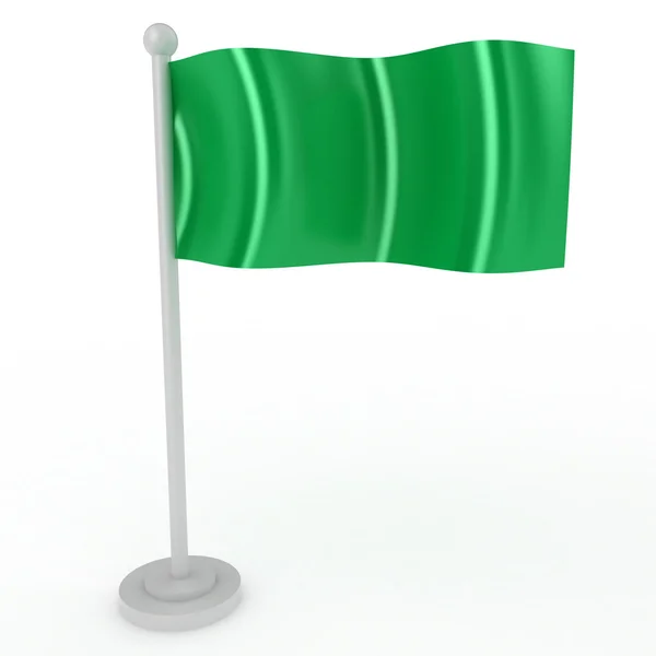 Bandeira da Líbia — Fotografia de Stock