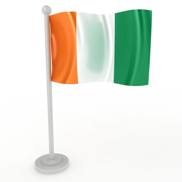 stock image Flag of Cote d'Ivoire