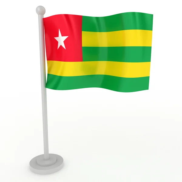 Togo-lippu — kuvapankkivalokuva