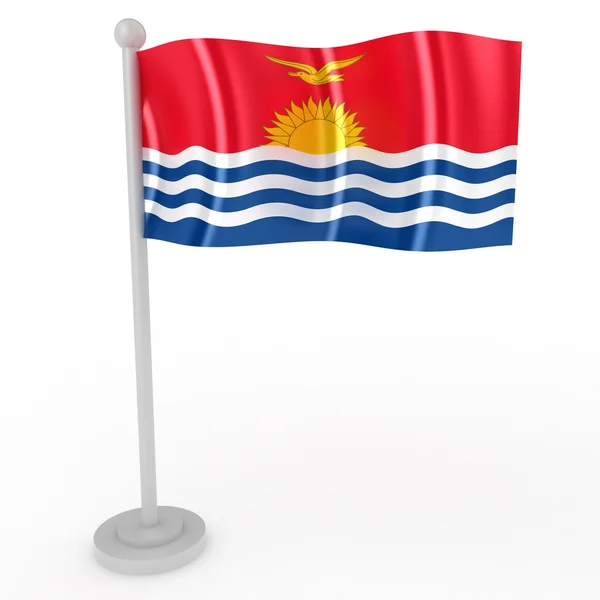 Bandeira de Kiribati — Fotografia de Stock