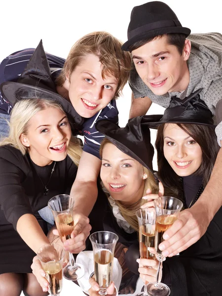 Grupo de jovens em festa . — Fotografia de Stock
