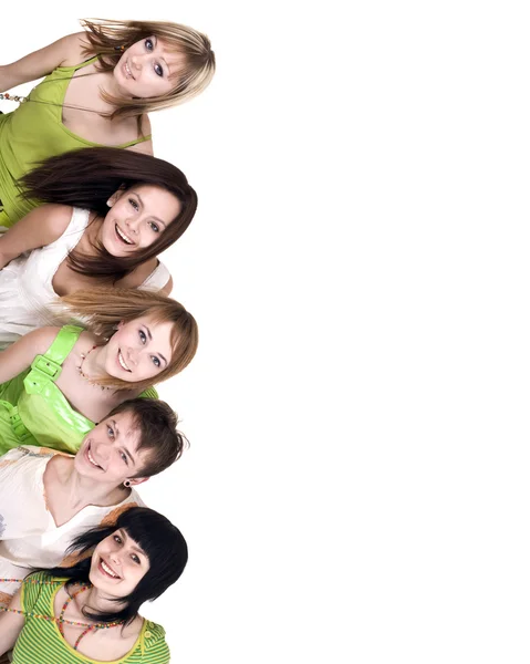 Group of take banner — Stock Photo, Image