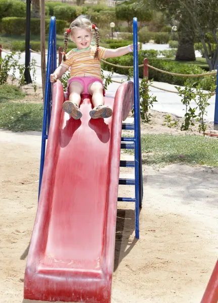Child on playground. — Stock Photo, Image