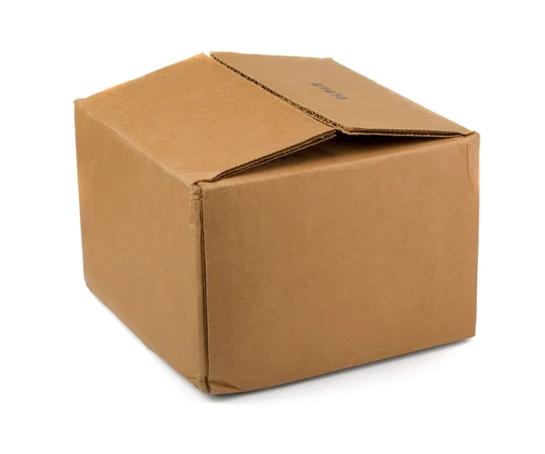 Caja de cartón de cartón — Foto de Stock