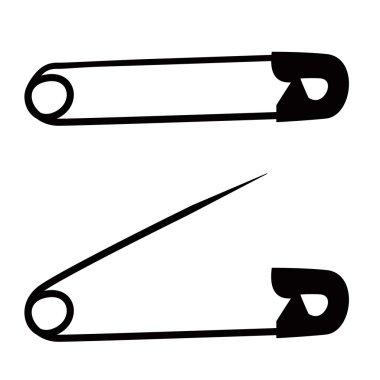 Safety pin clipart