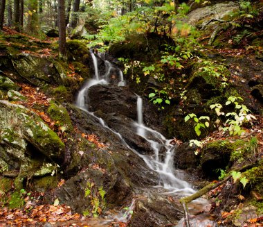 Waconah falls in Berkshires clipart