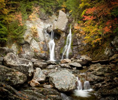 Bash Bish falls in Berkshires clipart