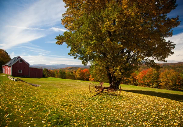 Autumn view in Vermont — Stock Photo, Image