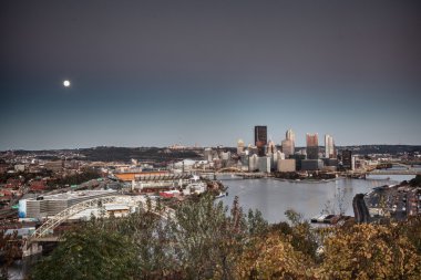 HDR image of Pittsburgh clipart