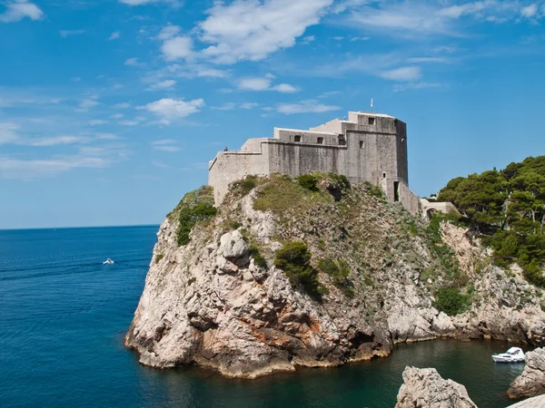 Mittelalterliche Festung in Dubrovnik — Stockfoto