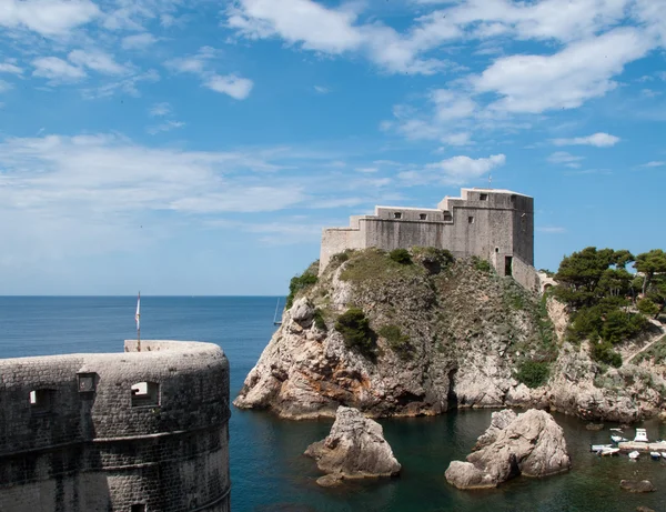 Medieval fort in Dubrovnik — Stock Photo, Image