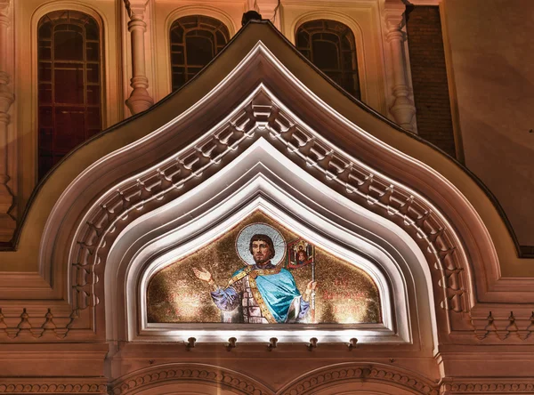 Mozaïek op orthodoxe kathedraal — Stockfoto
