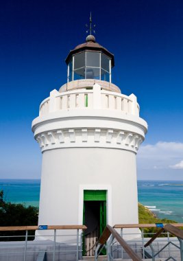 Old lighthouse at Cape San Juan clipart