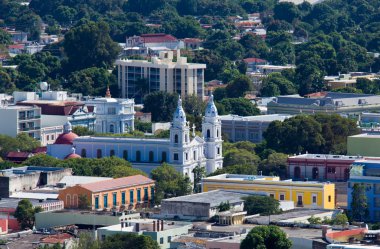 Old church in Ponce clipart