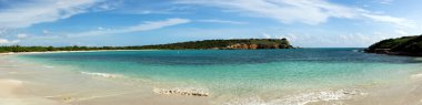 Circular bay near Cabo Rojo clipart