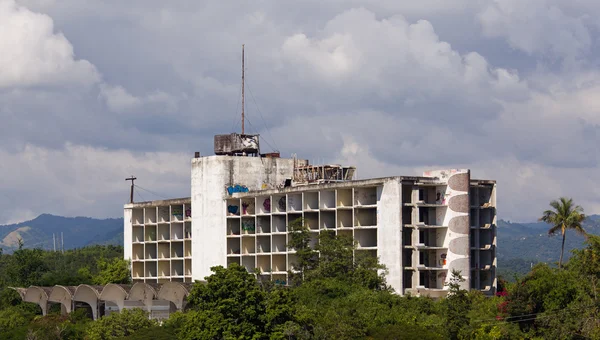 stock image Ruined Hotel in Puerto Rico